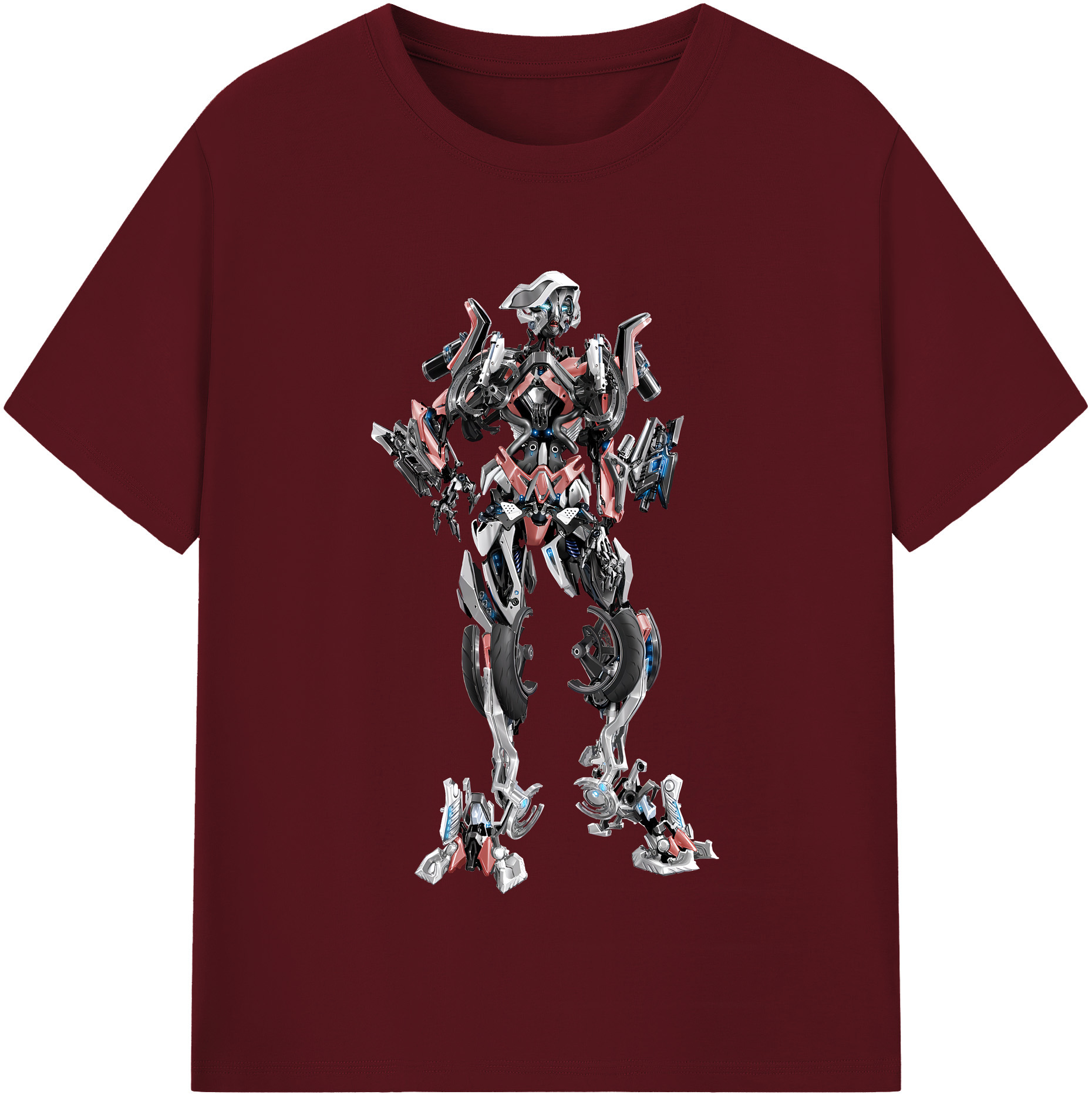 （画像用） Transformers トランスフォーマー 綿100％半袖Tシャツ（フロントプリント）